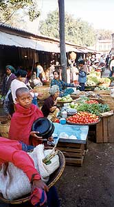 Markt in Alt-Bagan