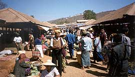 Market at Taunggyi