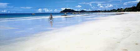 Beach holiday in Burma