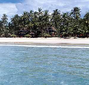 Beach holiday at Myanmar