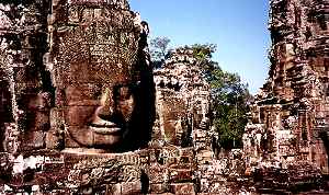 Gesichturm bei Bayon