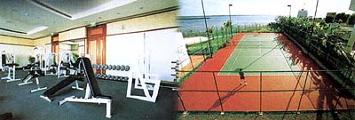 Fitness Centre & Tennis court