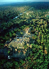 Phnom Bakheng areal view