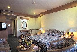 Comfortable rooms of the Sharaton Cambodia Hotel