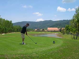 PGA Golf Pro John O'Flynn at Mission Hills Phuket Country Club