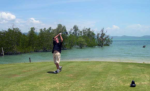 PGA Golf Pro John O'Flynn at Mission Hills Phuket Country Club