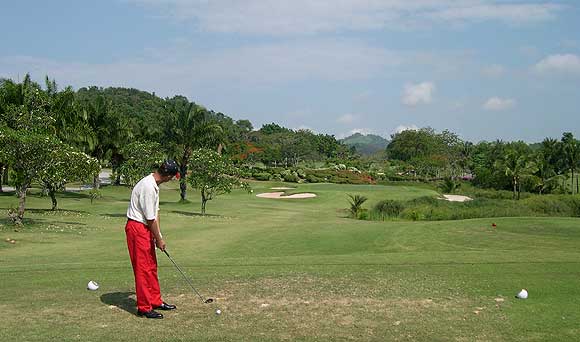PGA Pro John O'Flynn at Rayong Green Valley Country Club