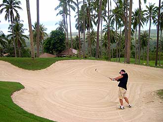 PGA Golf Pro John O'Flynn at Santiburi Samui Country Club