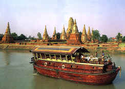 Die Mekhala auf dem menam Chao Praya Fluss
