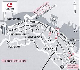 Century Habour's Map
