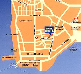 Park Hotel's Map