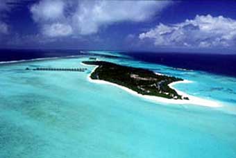 Sun Island areal view