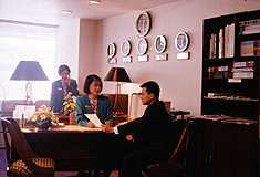 The business center