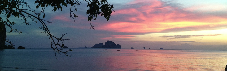 Sunset at Krabi