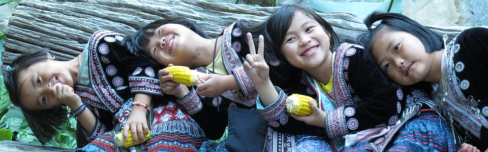 Hmong Children at Chiang Mai
