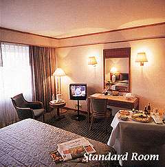 A standard room of Narai Hotel