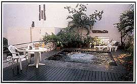 Outdoor Rooftop Jacuzzi