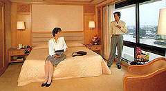 Die Zimmer sind extravagant eingerichtet !