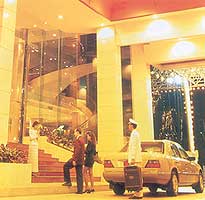 Hotel Eingangsportal