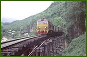 Take a historic  ride on Death Railway Train.