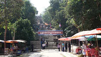 Border check point at Khao Preah Vihar