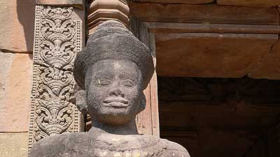 Statue at Khao Prasart Phanom Rung in Buri Ram