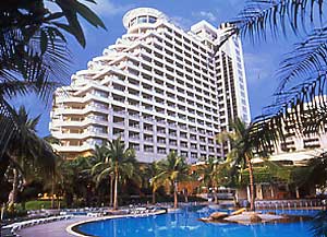 Hilton Hua Hin - Blick vom Pool