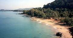 The beautiful Khau Lak Beach