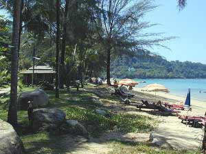 Der Hotelstrand
