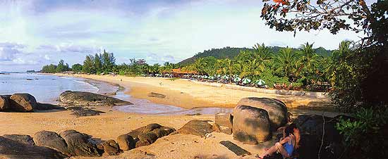 Khao Lak Laguna Resort - Der Strand