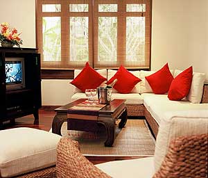 Honeymoon Villa - Living Room