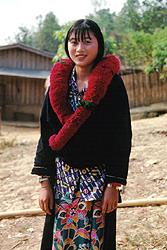 A Yao girl at Padua village / Mae Chan