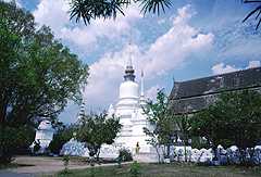 Einer der zahlreichen historischen Tempel Chiang Mais - Wat Suan Dok