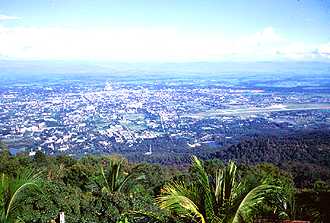 Blick vom Doi Suthep