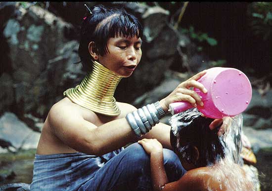 Giraffenfrauen - Padaung in Mae Hong Son