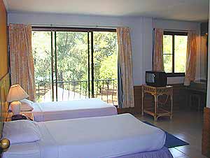 Ein Standard Zimmer (im Haupthaus)