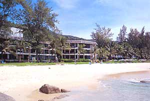 The beach