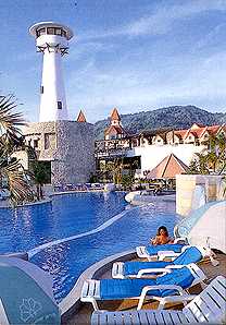 The picture of the pool speaks for itselves, who would regret staying there !