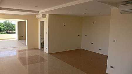 Living Room with Kitchen