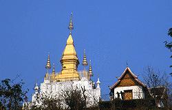 Luang Prabangs "Landmark", the mountain-top temple