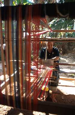 North-Eastern style weaving